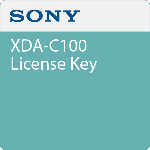 Sony XDA-C100 License Key