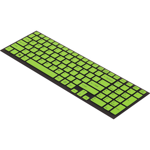 Sony Keyboard Skin for Sony VAIO 15" & 17" E Series (Black/Green)