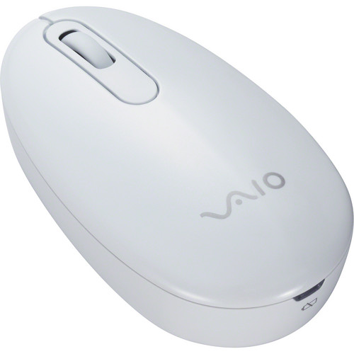 Sony VAIO Wireless Travel Mouse (White) VGPWMS10/W B&H Photo
