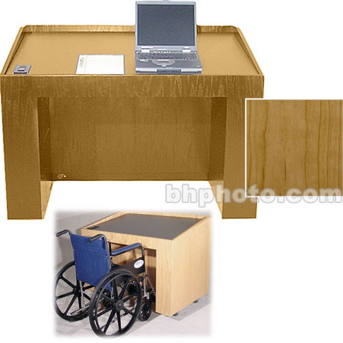 Sound-Craft Systems ADA-2 Lectern (Natural Cherry)