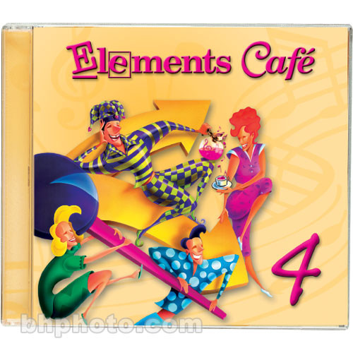 Sound Ideas Elements Cafe 4 - Imaging Elements and Sound Effects Library (Download)