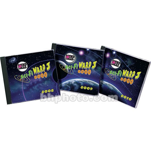 Sound Ideas Series 8000 Sci Fi Warp 3 Sound Effects Library (Download)