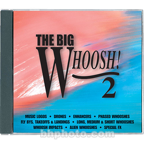 Sound Ideas The Big Whoosh 2 Sound Effects Library (Download)