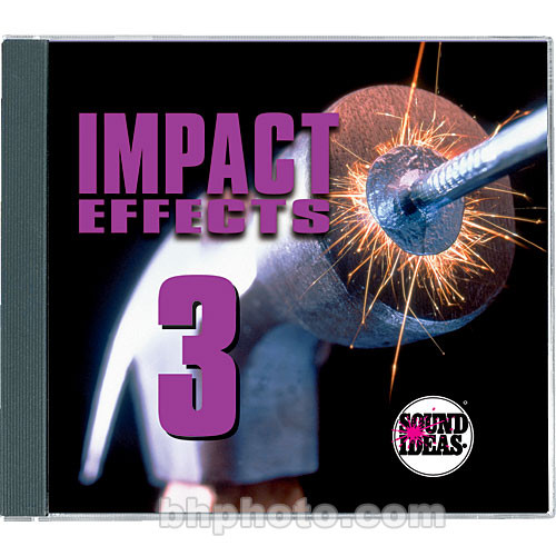 Sound Ideas Impact Effects 3 Sound Effects Library (Download)