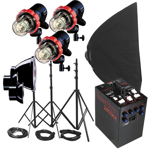 Speedotron 2400 W/S 3 Head Flash Kit