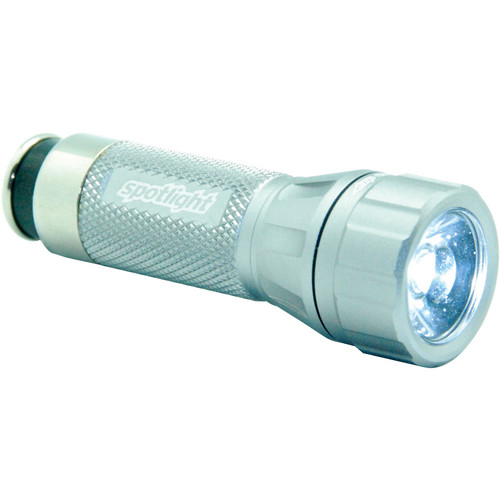 SpotLight Rescue LED Rechargeable Flashlight (Time Machine Titanium)