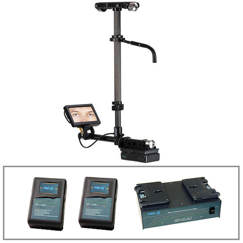 Steadicam Pilot-AB Camera Stabilization System, Two Batteries and Charger Kit