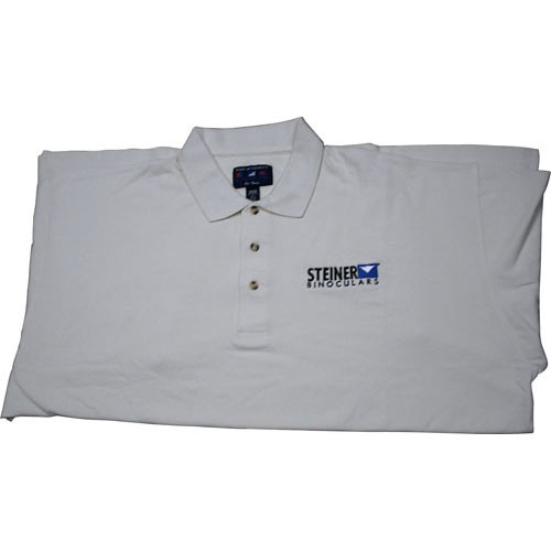 Steiner Binocular Polo Shirt, (XX-Large) (Cream)