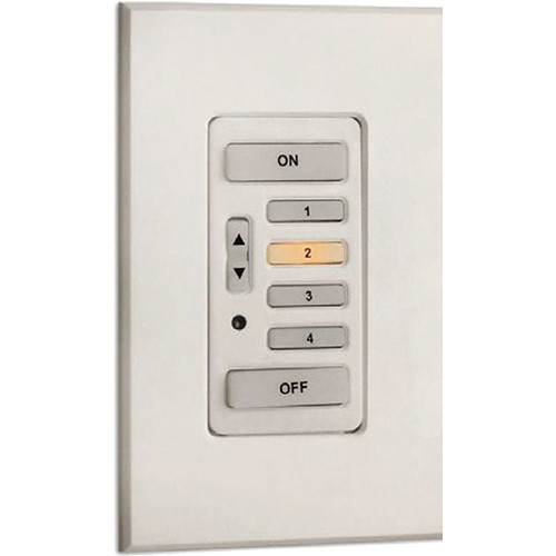 Strand Lighting 61202 Environ3 Strap-Style 4-Preset Master Control Station (Almond Finish)