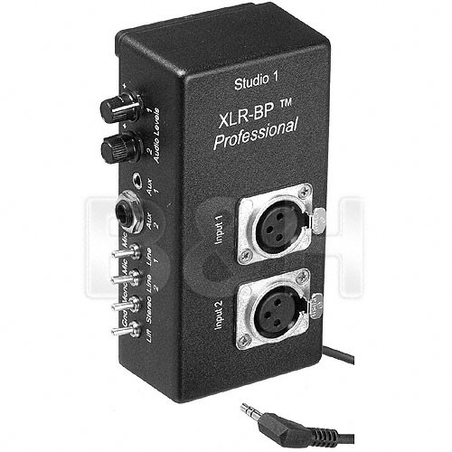 Studio 1 Productions XLR-BP Pro - Belt Clip XLR Adapter with