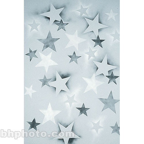 Studio Dynamics Canvas Scenic Background (12 x 10', Grey Stars )