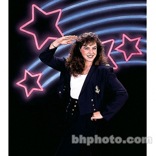 Studio Dynamics 5x7' Canvas Scenic Background SM - Neon Stars