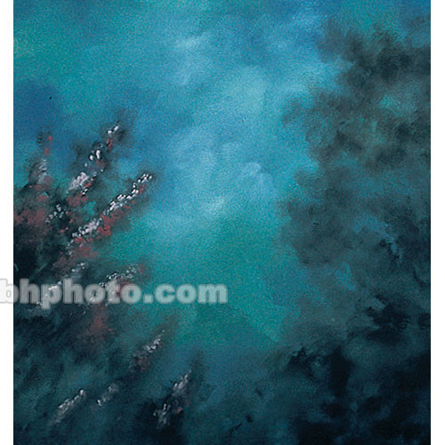 Studio Dynamics Canvas Scenic Background (7 x 7', Twilight Floral )