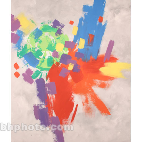 Studio Dynamics Canvas Scenic Background (7 x 9', Primary Splash )