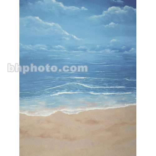 Studio Dynamics Canvas Scenic Background (8 x 9', Fiji Beach)