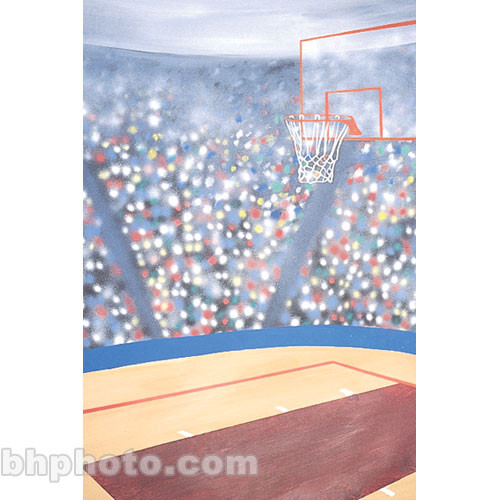 Studio Dynamics Canvas Scenic Background (9 x 8', Basketball)