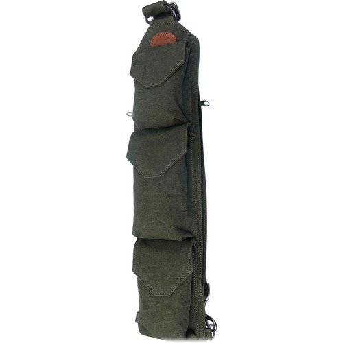Sucaro Freedom Strap with Magnetic Flaps (Dark Green Canvas)