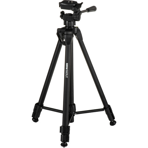 Sunpak 6601UT Tripod with 3-Way, Pan-and-Tilt Head