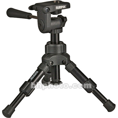 Sunpak Mini Pro Plus Tripod with 3 Way Panhead
