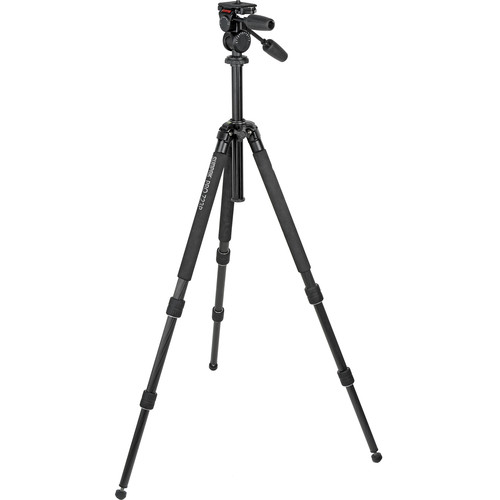 Sunpak Pro 723P Carbon Fiber Tripod with 3-Way Pan/Tilt Head