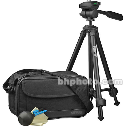 Sunpak Digital Camera/Camcorder Case & Tripod Kit