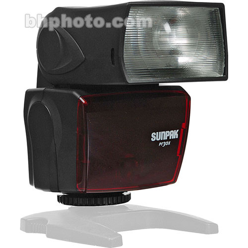 Sunpak PF30X TTL Shoe Mount Flash for Nikon i-TTL