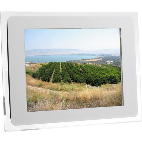 Sunpak 10.4" Digital Picture Frame (Acrylic White)