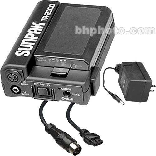 Sunpak TR-2000 Battery Pack with Charger with CZ Module