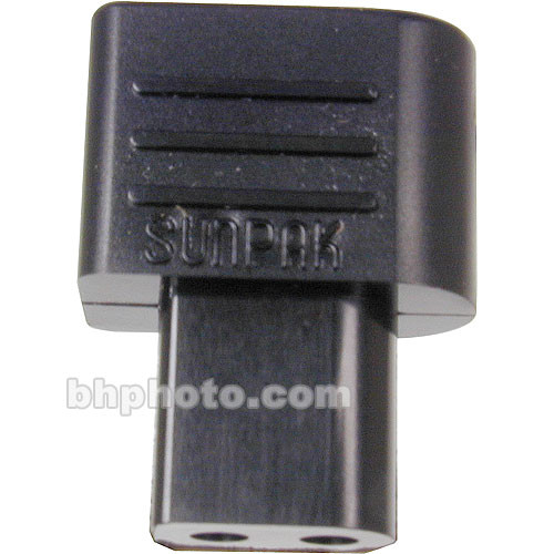 Sunpak Conversion Plug Adapter for 120J