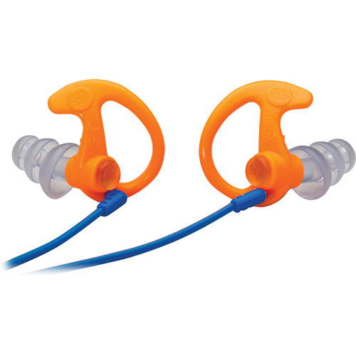 SureFire EP5 Sonic Defenders Max Earplugs (Large, Orange, 1 Pair)