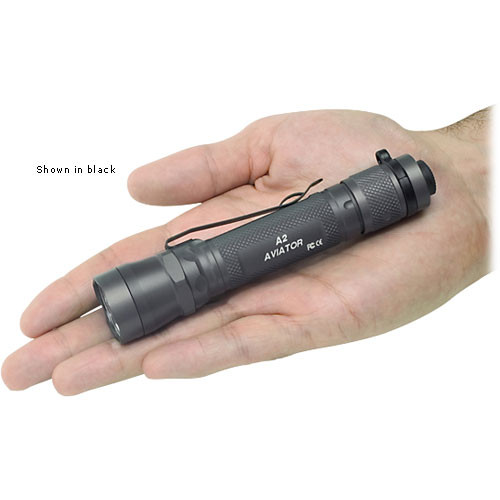 SureFire A2 Aviator Incandescent & LED Flashlight  with Green Case (OD Green)