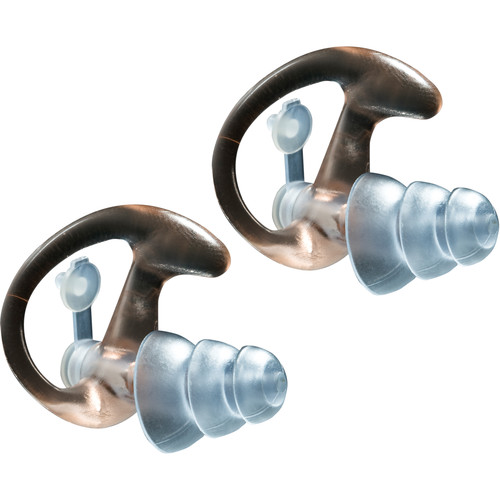 SureFire EP4 Sonic Defenders Plus Earplugs (Medium, Clear, 25 Pairs)