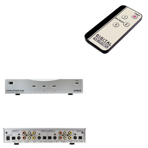 Svat SW200 S-Video & Digital Audio Optical Source Selector Switch