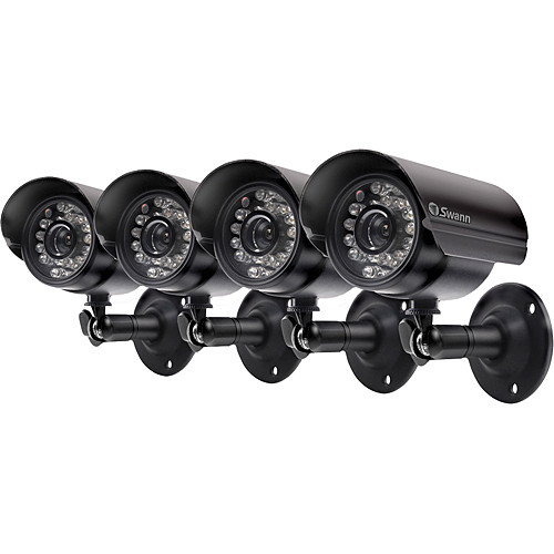 Swann PRO-555 Compact Day/Night Security Cameras (4 units)