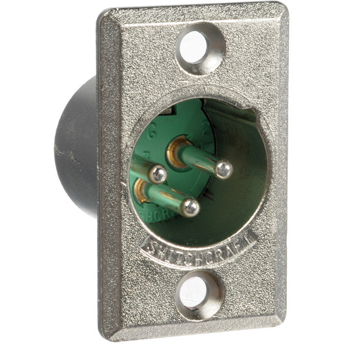 Switchcraft D3M 3-pin XLR Male Connector