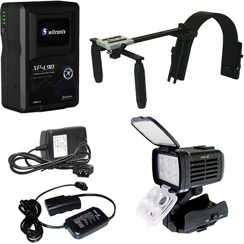 Switronix Sony HDV Handheld Battery & Light Kit