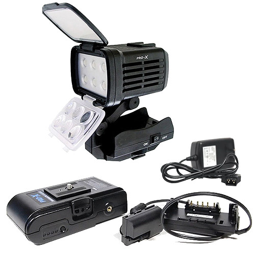 Switronix Power & On-Camera Lighting Kit for Sony PMW-F3 Camcorder