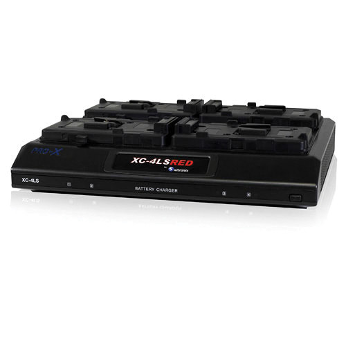Core SWX XC-4LSRED 4 Position RED Brick Charger