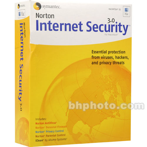 Symantec Norton Internet Security 3.0 Software for Macintosh