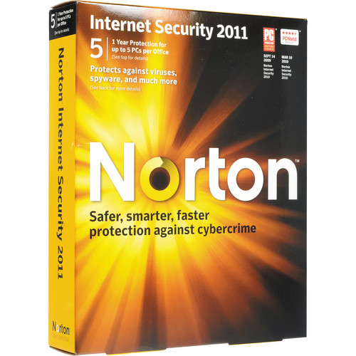 Symantec Norton Internet Security 2011 for Windows (5-User License)