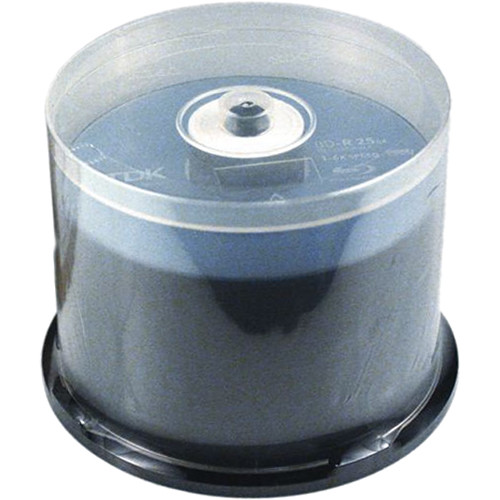 TDK BD-R 6x 25 GB Write-Once Blu-Ray Disc (50 Pk Spindle)
