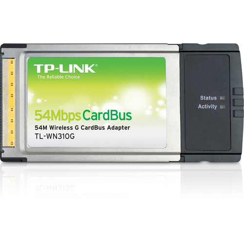 TP-Link TL-WN310G 54Mbps Wireless Cardbus Adapter