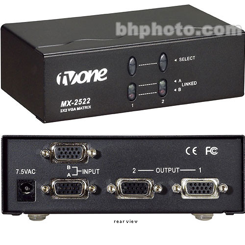 TV One MX-2522 Computer RGBHV 2x2 Matrix Switcher