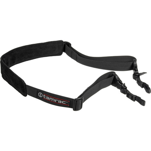 Tamrac N-45 Foam Padded Leather Quick Release Camera Strap (Black)
