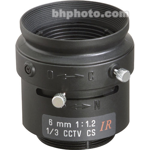 Tamron 13FM06IR CS-Mount 6mm Fixed Focal Lens