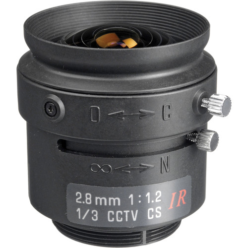 Tamron 13FM28IR 2.8mm Fixed Focal Lens 13FM28IR B&H Photo Video