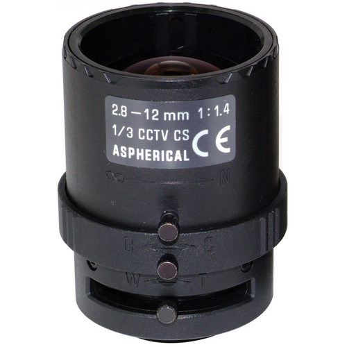Tamron 13VM2812ASII CCTV Lens (2.8-12mm, f/1.4)