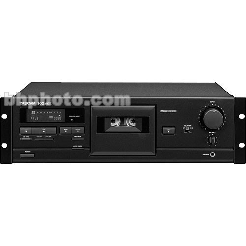 TASCAM 102MKII Rack Mount Cassette Deck