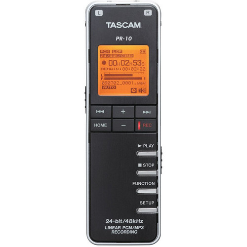 TASCAM PR-10 Portable Digital Audio Recorder