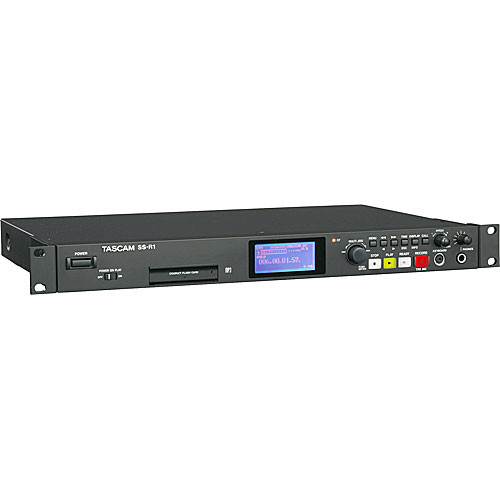 TASCAM SS-R1 Rack Mount Compact Flash Recorder